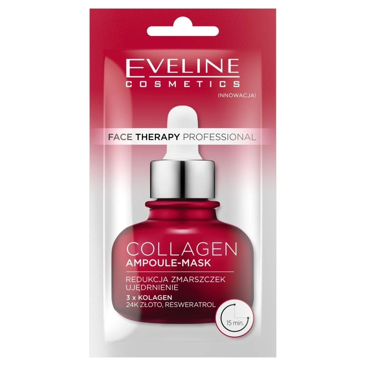 Eveline Cosmetics FACE THERAPY PROFESSIONAL, maseczka ujędrniająca i redukująca zmarszczki, 8 ml