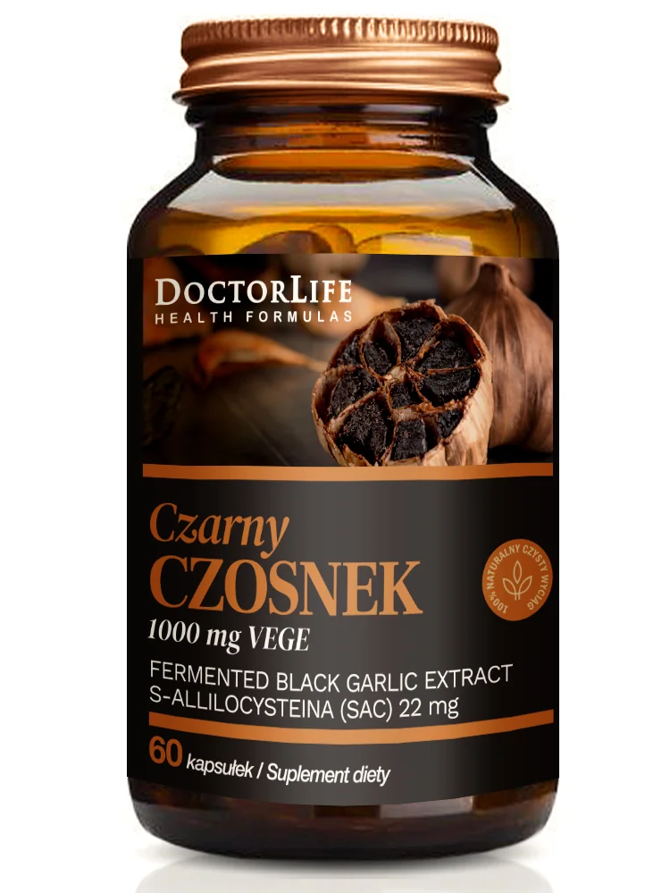 Doctor Life Black Garlic, 60 kapsułek