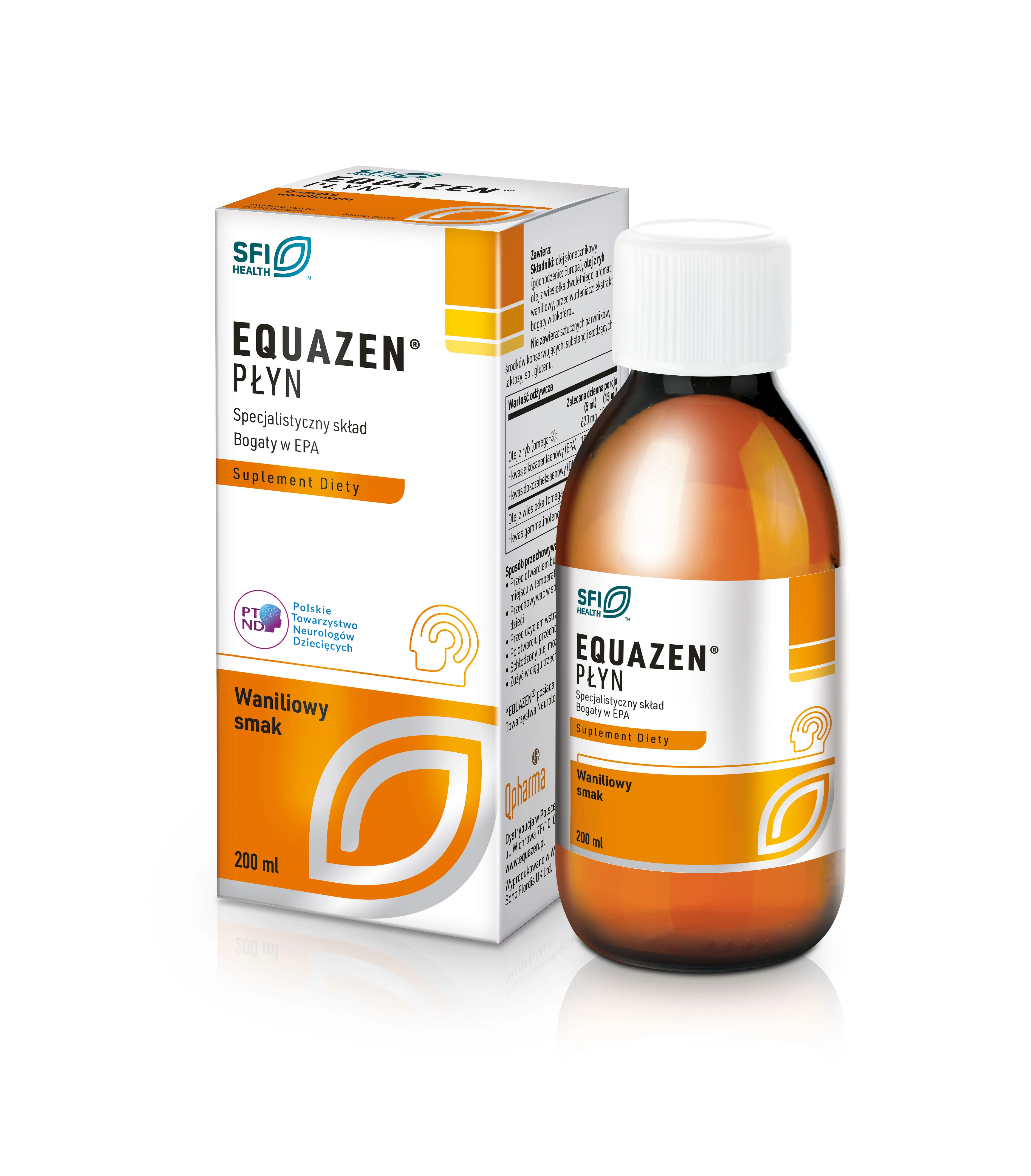 Equazen, suplement diety, smak waniliowy, 200 ml