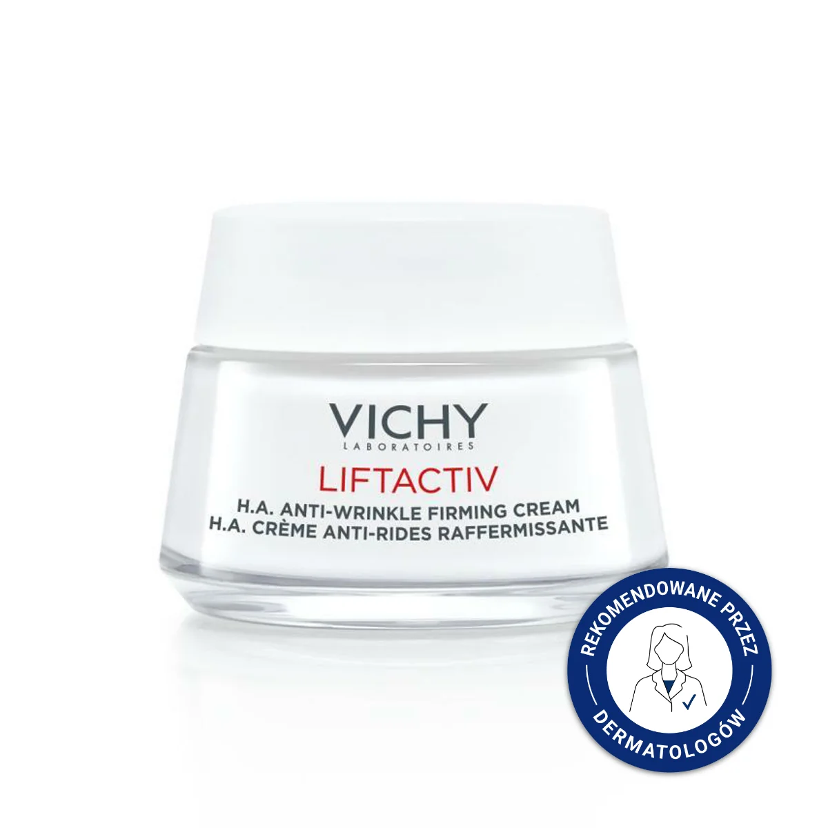 Vichy Liftactiv HA, krem na dzień do skóry suchej, 50 ml