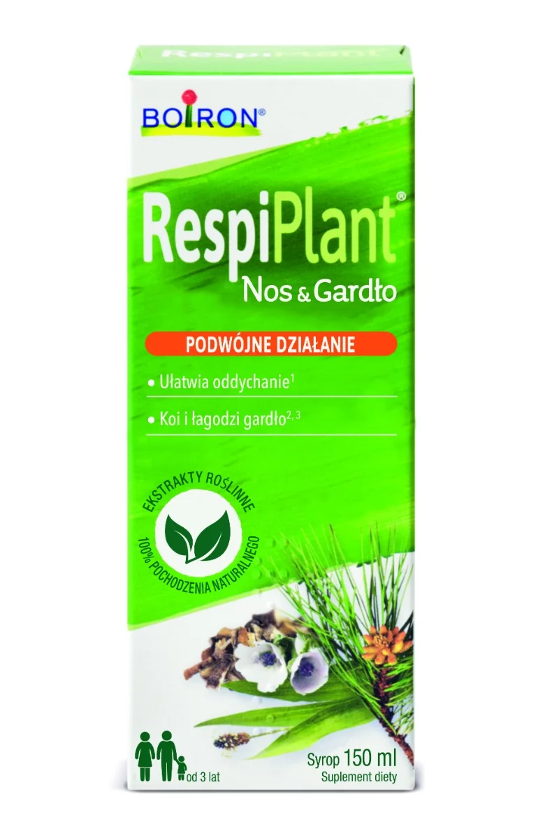 RespiPlant Nos & Gardło syrop 150 ml