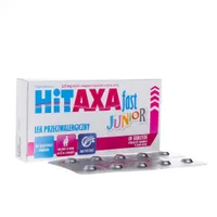 Hitaxa fast junior, 2,5 mg, 10 tabletek ulegających rozpadowi w jamie ustnej