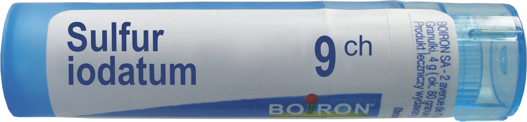 Boiron Sulfur Iodatum 9 CH, granulki, 4 g