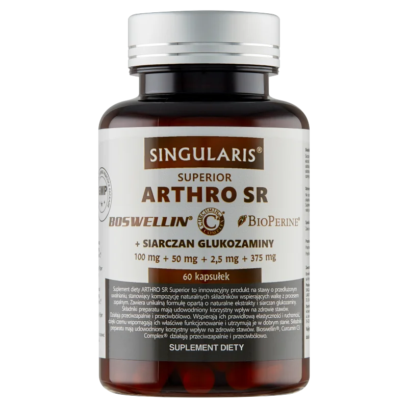 Singularis Superior Arthro SR Na stawy, suplement diety, 60 kapsulek