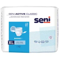 Seni Active Classic. extra large 120-160 cm, elastyczne majtki chłonne, 10 sztuk