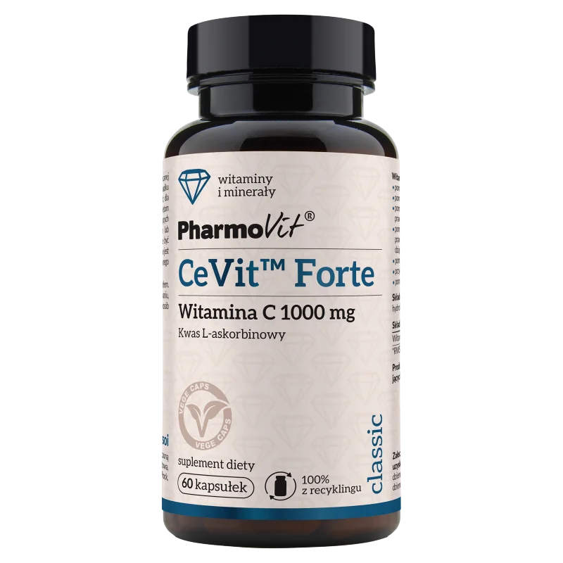 Cevit Forte Pharmovit, suplement diety, 60 kapsułek