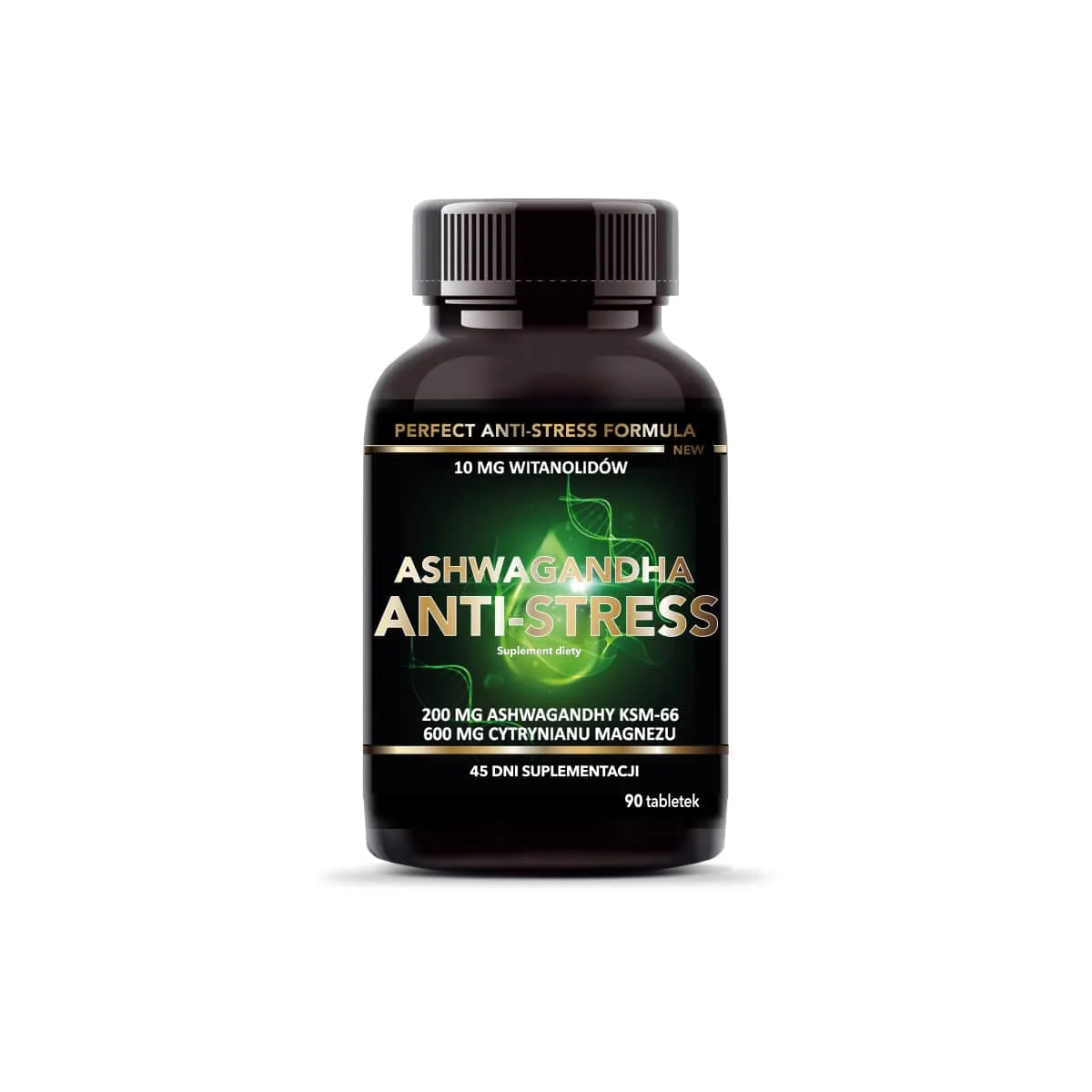 Intenson Ashwagandha Anti-stress KSM-66, 90 tabletek