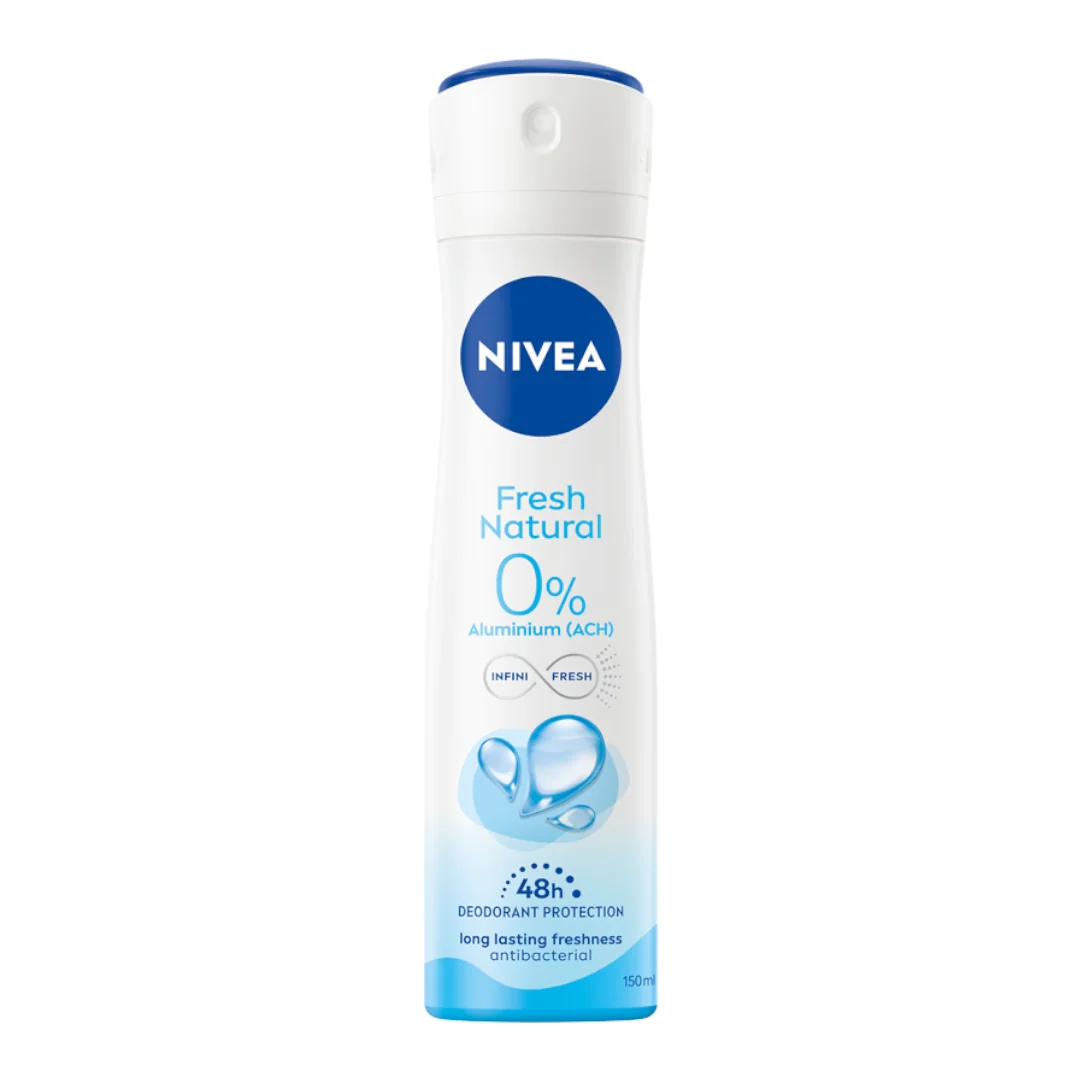 Nivea Fresh Natural antyperspirant w spray'u, 150 ml