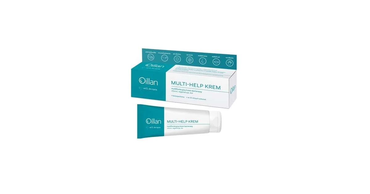 Oillan Multi-Help, multifunkcyjny krem barierowy, 50 ml