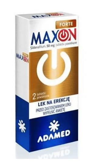 Maxon Forte, 50mg, 2 tabletki powlekane