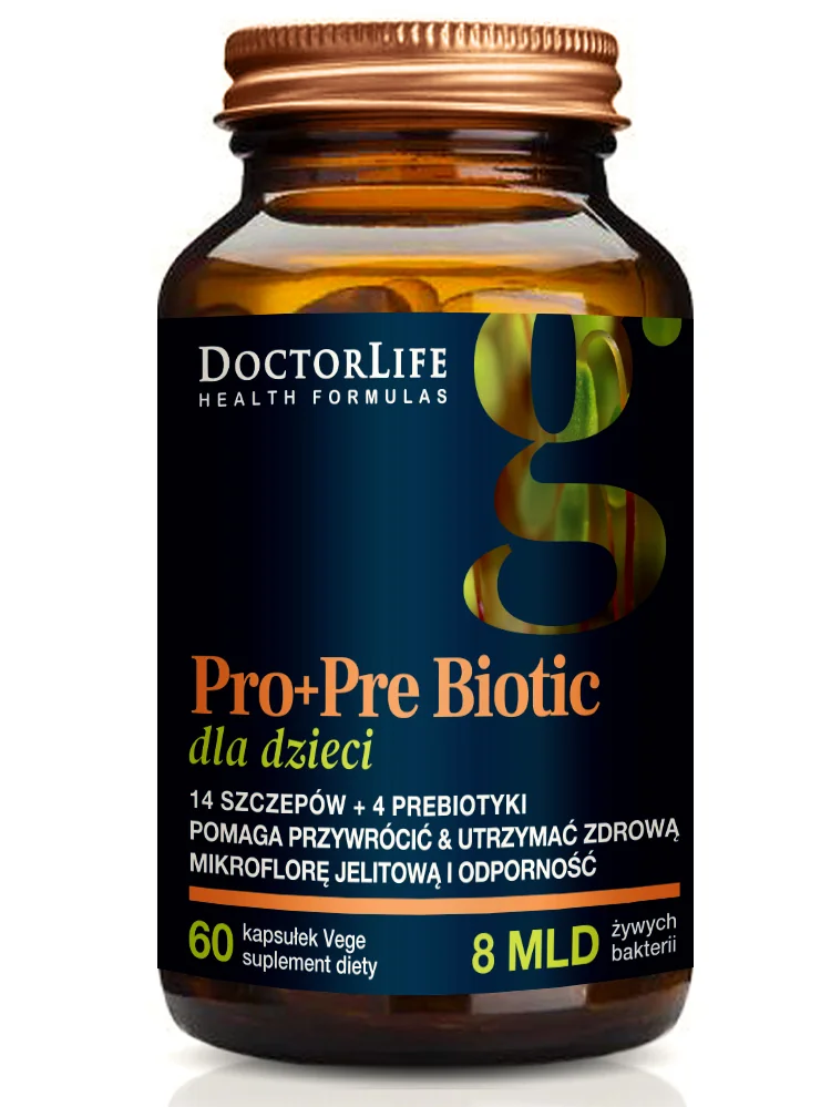 Doctor Life Pro+Pre Biotic dla dzieci, 60 kapsułek