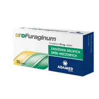 uroFuraginum, 50 mg, 30 tabletek
