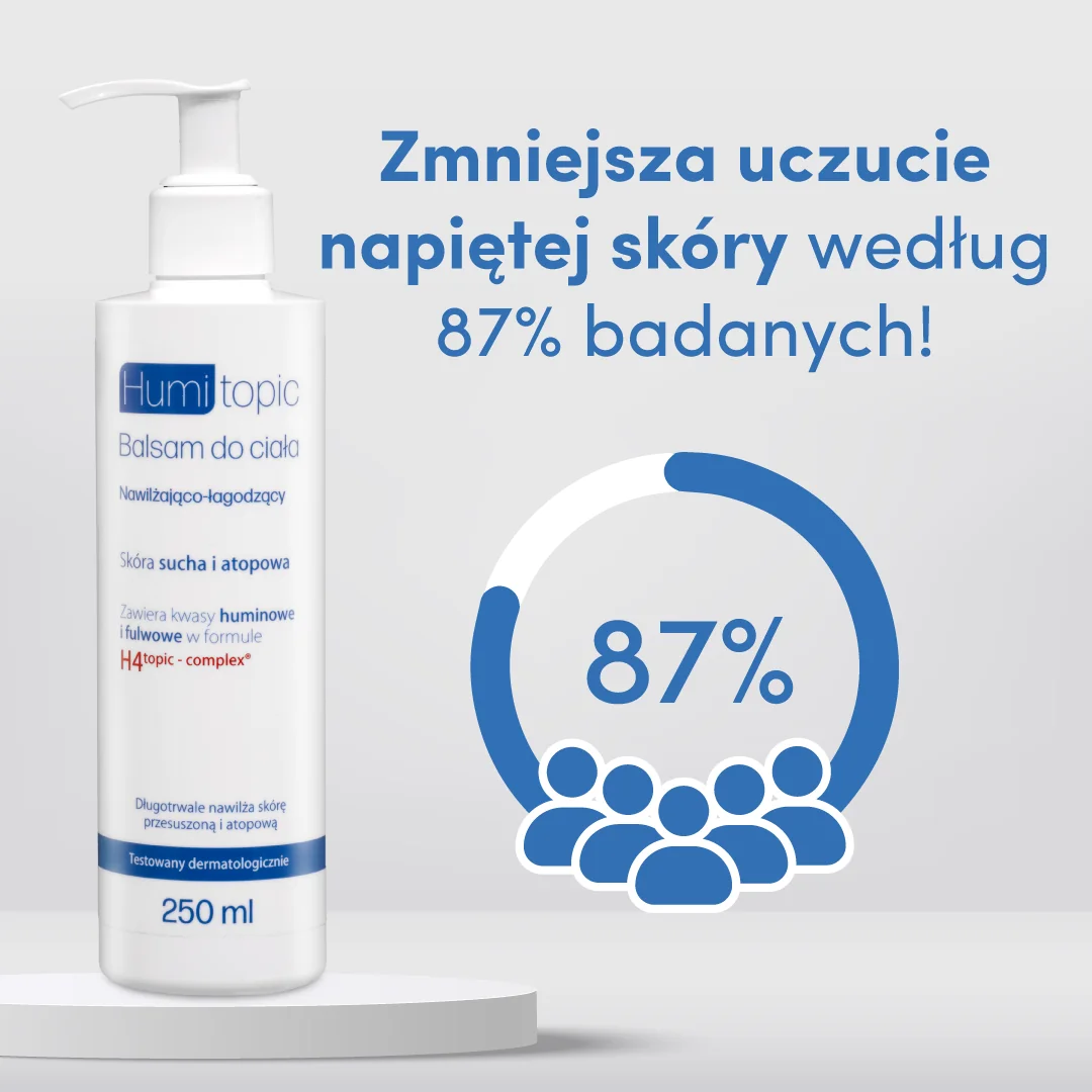 Humitopic nawilżająco-łagodzący balsam do ciała 3+, 250 ml 