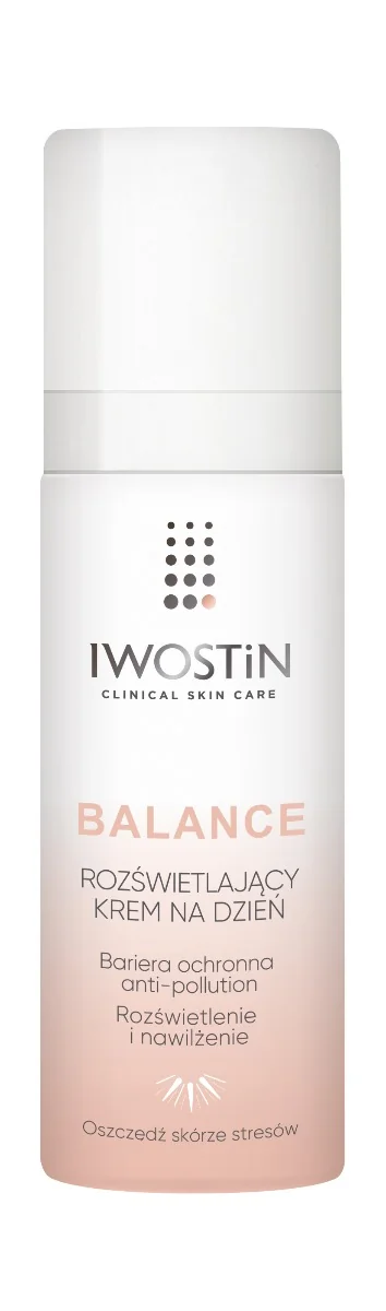 Iwostin Balance, rozświetlający krem na dzień, 50 ml