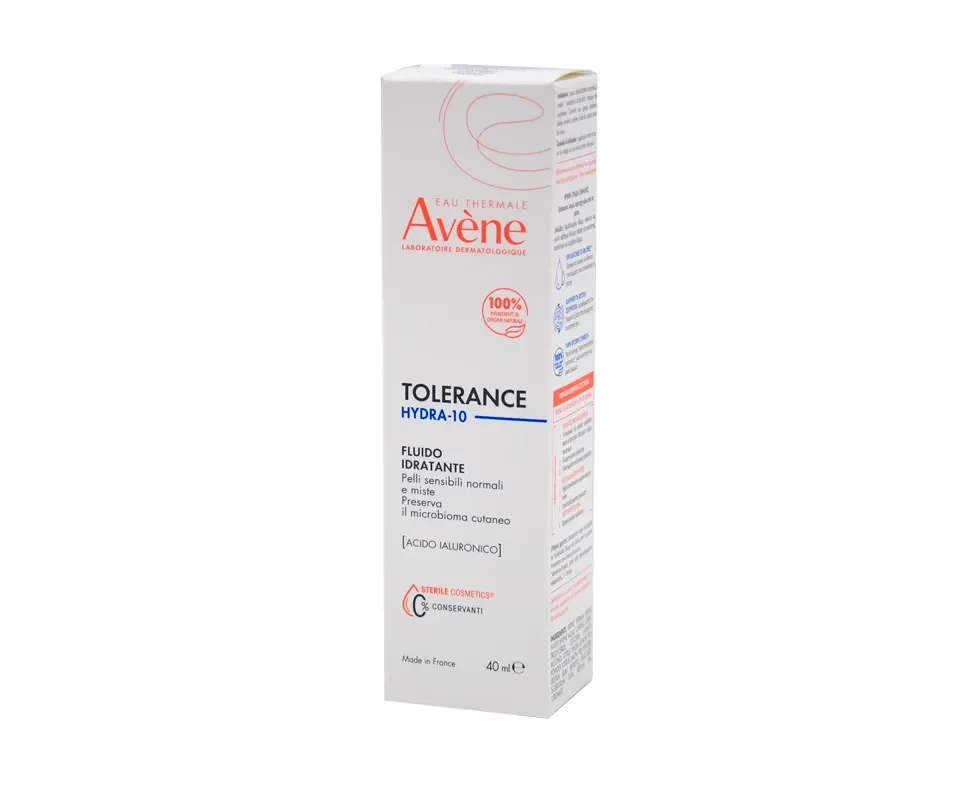 Avène Tolerance Hydra-10, fluid nawilżający, 40 ml