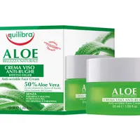 Equilibra Aloesowy, krem przeciwzmarszczkowy, efekt wypełnienia,  50 ml