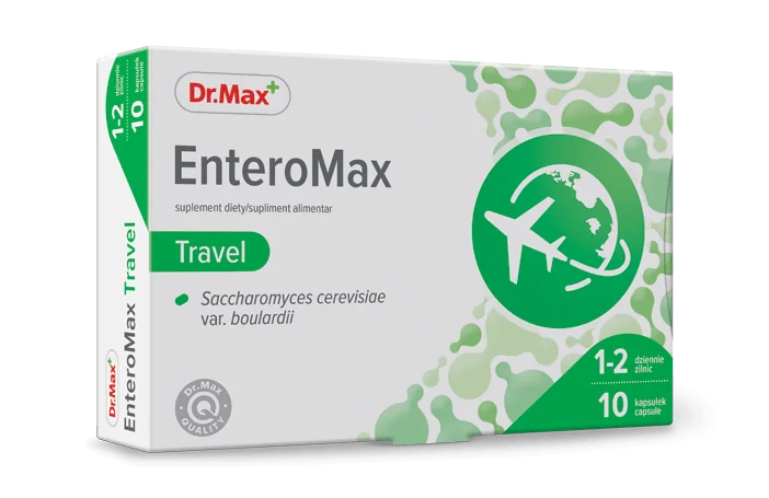 Enteromax Travel Dr. Max, 10 kapsułek