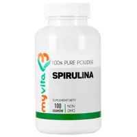 MyVita, Spirulina algi 250mg, suplement diety, proszek, 100g