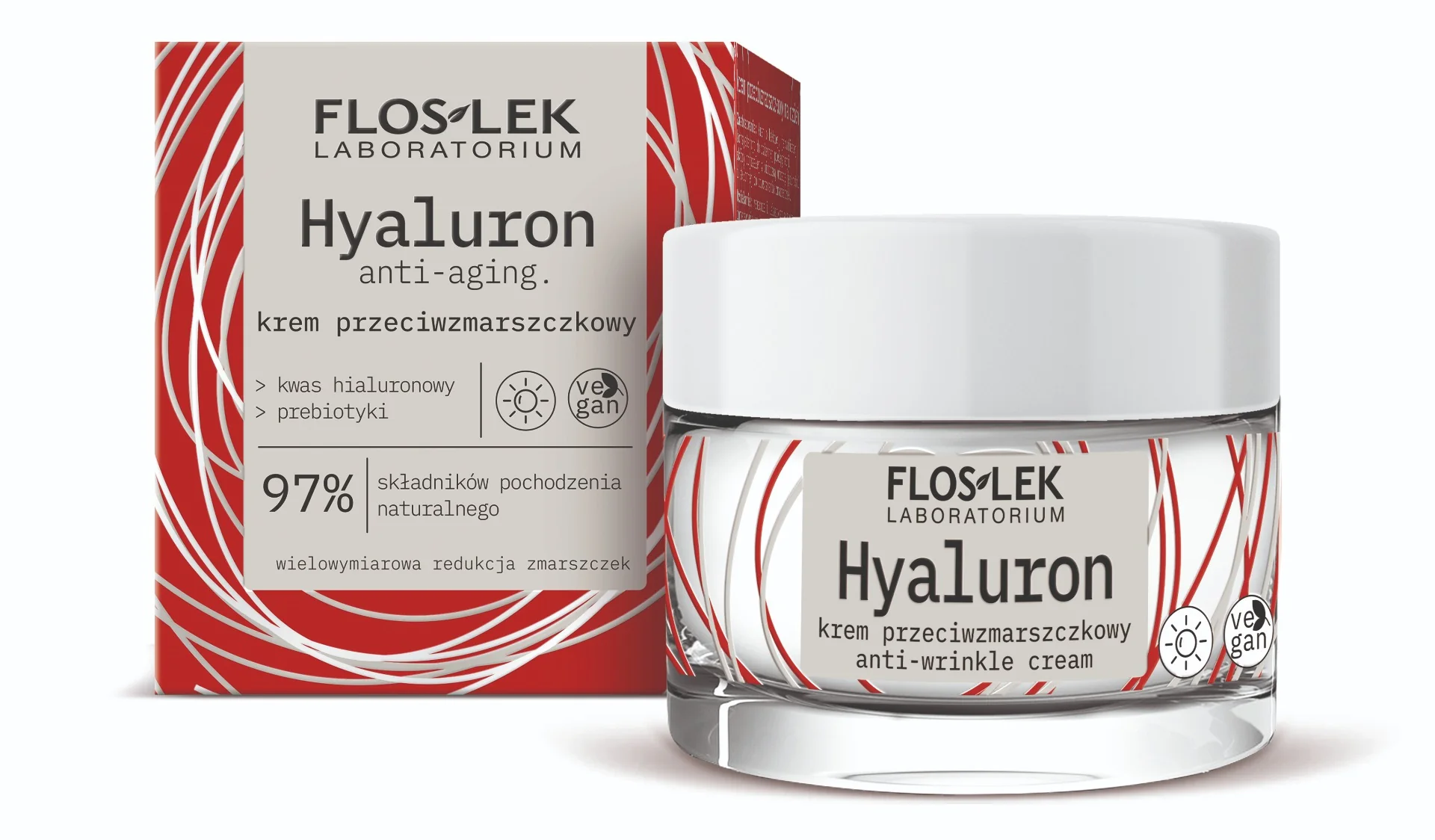 Flos-Lek Hialuron, krem przeciwzmarszczkowy na dzień, 50 ml