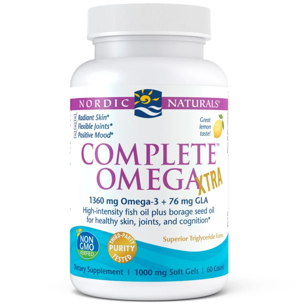 Nordic Naturals Complete Omega Xtra, suplement diety, 60 kapsułek