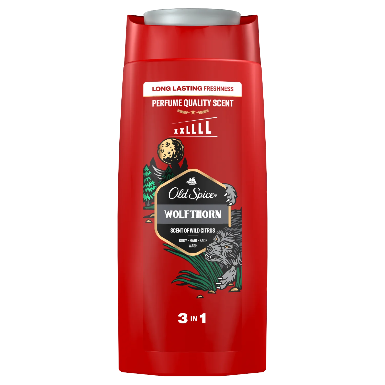 Old Spice Wolfthorn, Żel pod prysznic i szampon dla mężczyzn, 675 ml