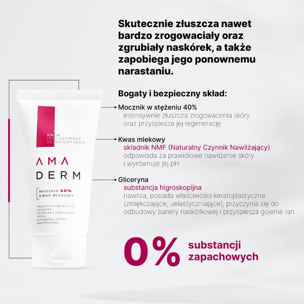 Amaderm krem intensywnie złuszczający, 50 ml