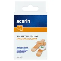 Acerin, plastry na odciski, 6 sztuk