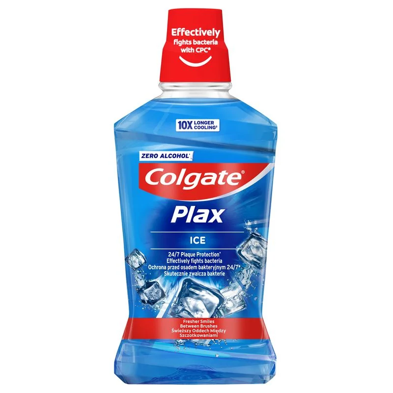 Colgate Plax Ice, płyn do płukania jamy ustnej, 500 ml