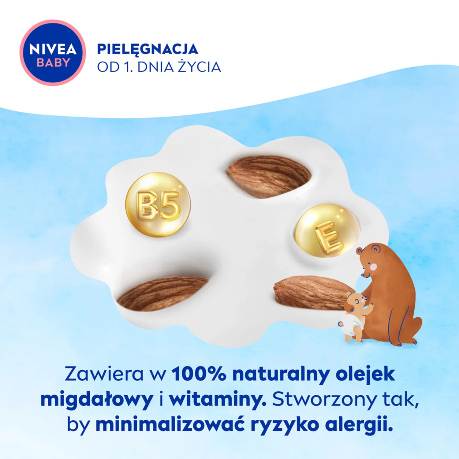 Nivea Baby krem przeciw odparzeniom, 100 ml