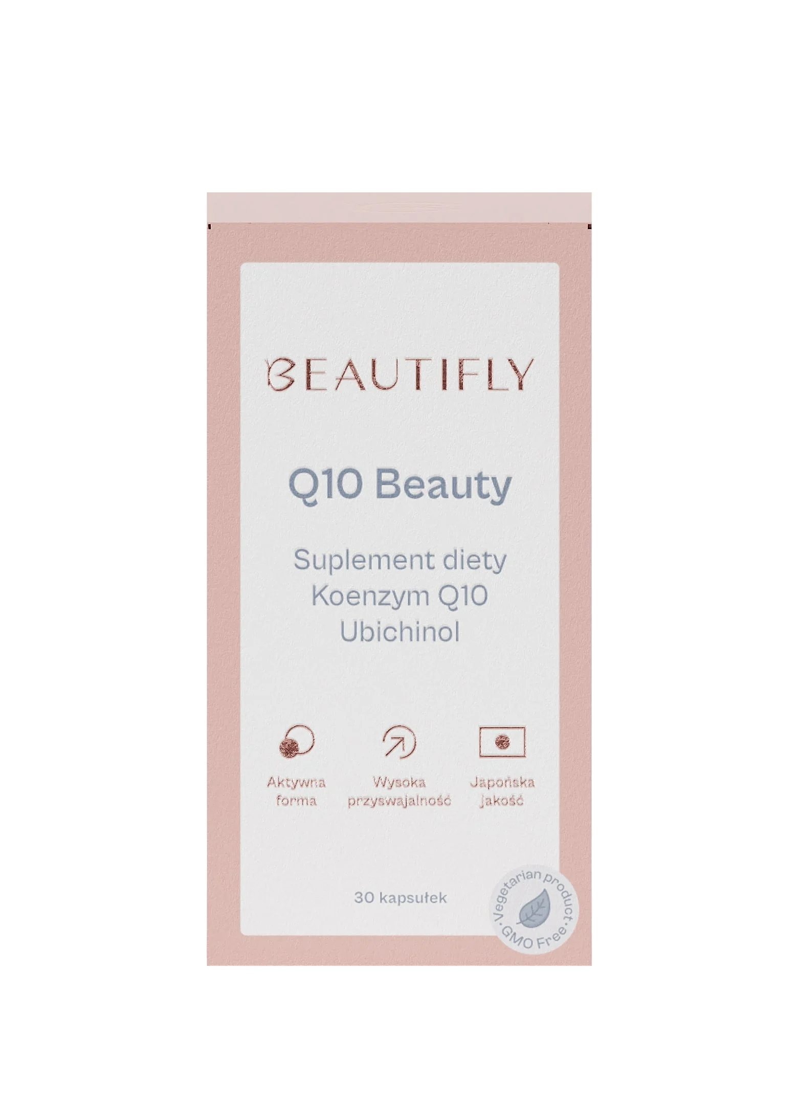 Beautifly Q10 Beauty Koenzym Q10 Ubichinol, 30 kapsułek