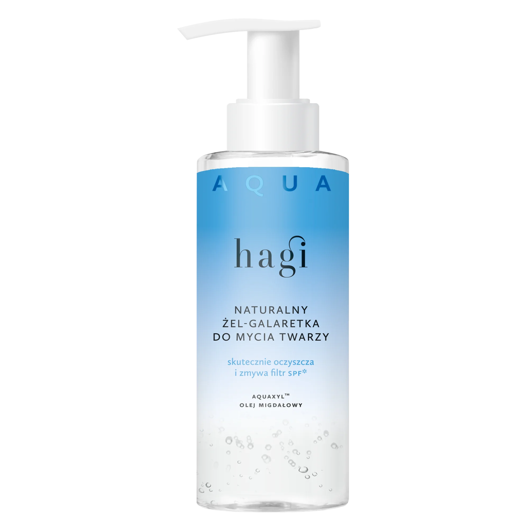 Hagi Aqua Zone łagodny żel-galaretka do mycia twarzy, 150 ml 