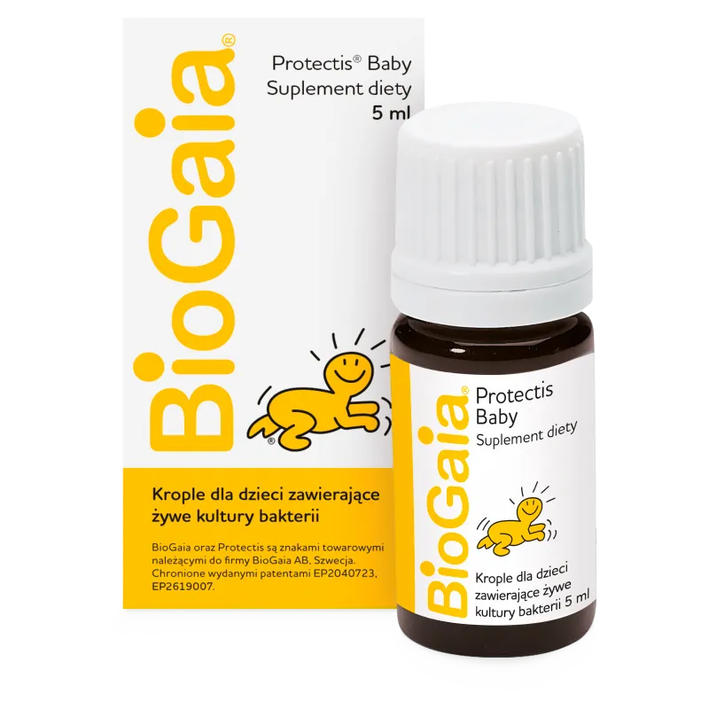 Biogaia Protectis Baby, krople dla dzieci, 5 ml 