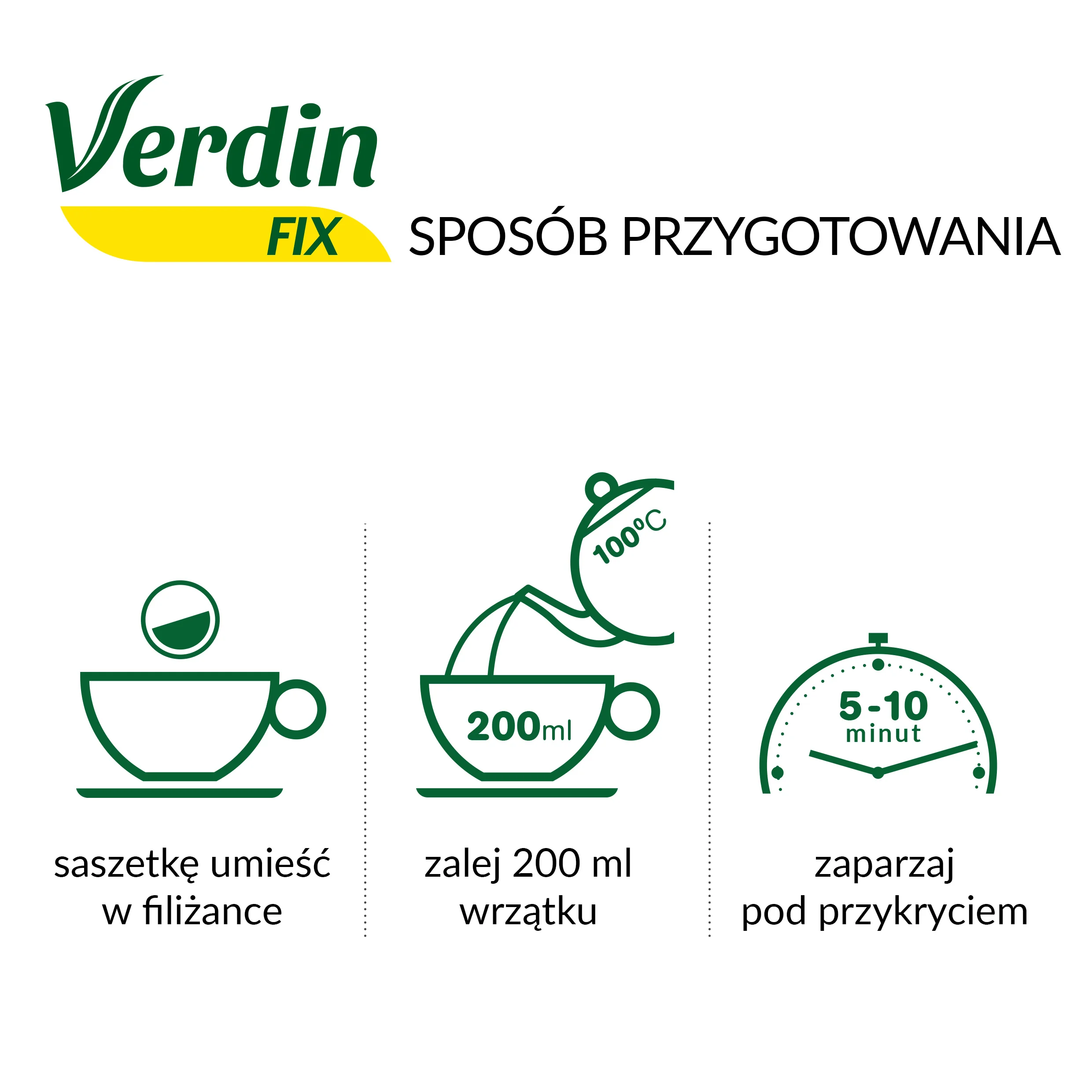 Verdin FIX z Maliną suplement diety, 20 saszetek