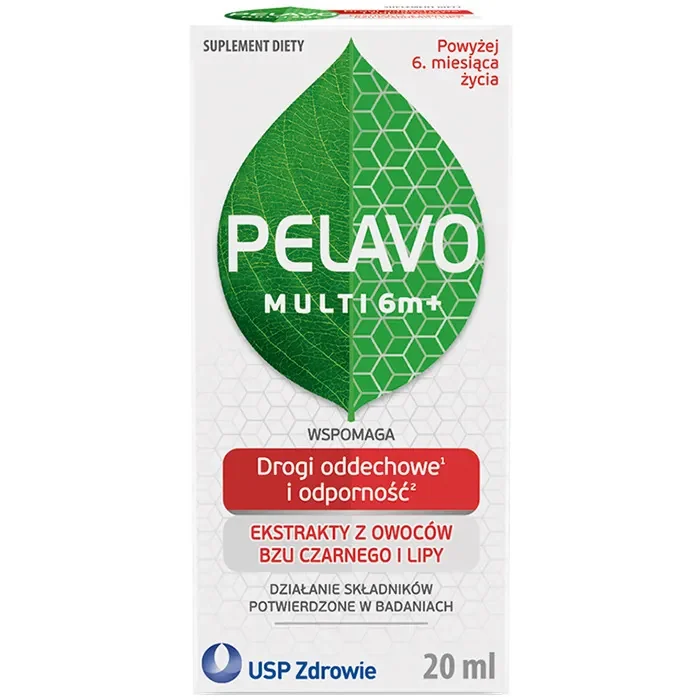 Pelavo Multi 6m+, suplement diety, 20 ml