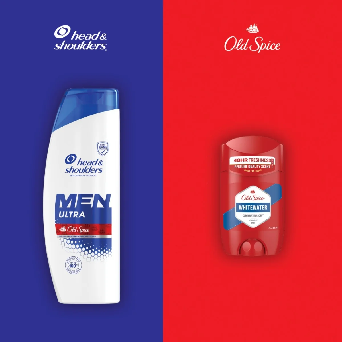 Head&Shoulders + Old Spice zestaw szampon do włosów, 330 ml + dezodorant w sztyfcie, 50 ml 