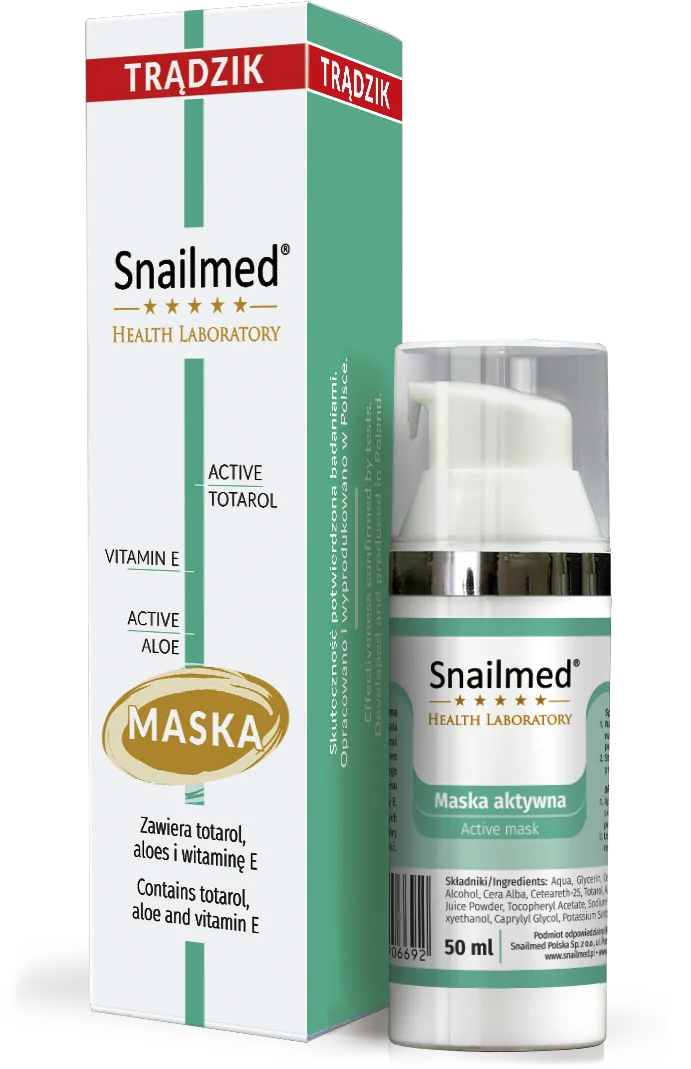 Snailmed, maska lipoaktywna z totarolem, 50 ml