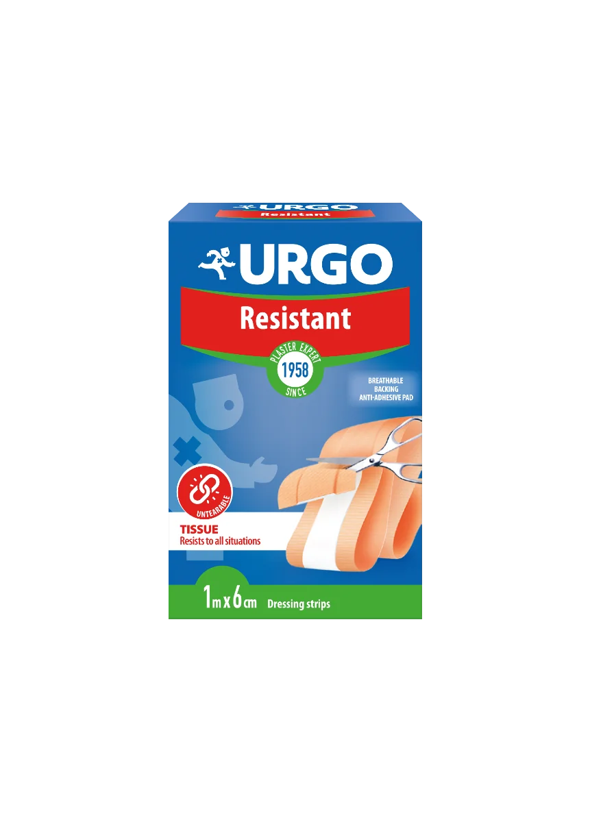 Urgo Opatrunek Resistant, 1m x 6 cm, 1 sztuka