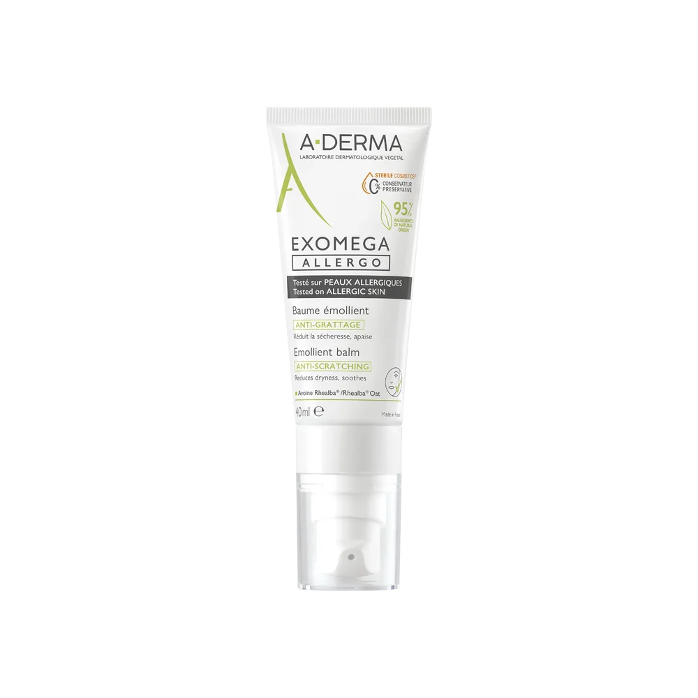 A-Derma Exomega Allergo Emollient Balm balsam do ciała, 40 ml