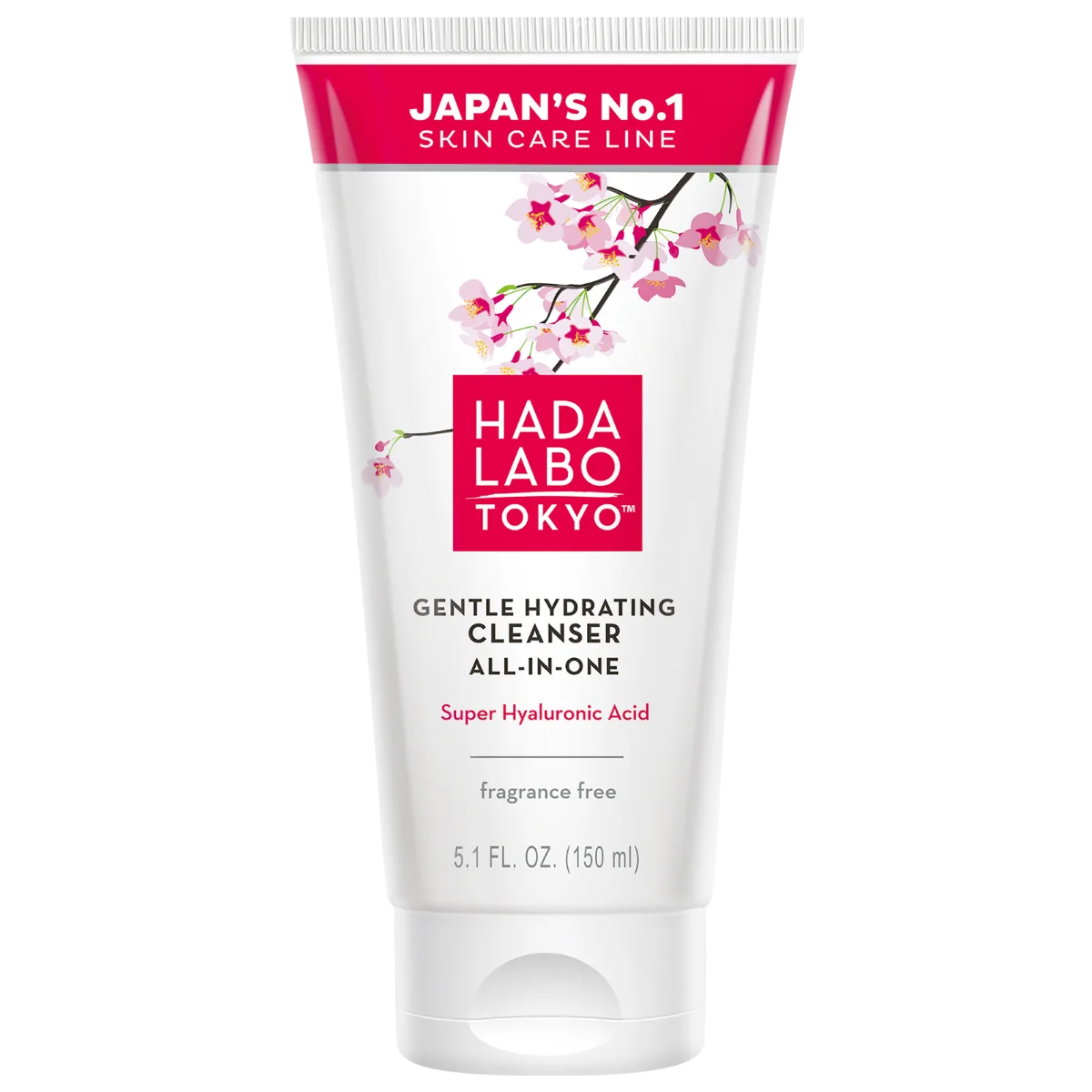 Hada Labo Tokyo White, kremowy żel oczyszczający do mycia twarzy, 150 ml