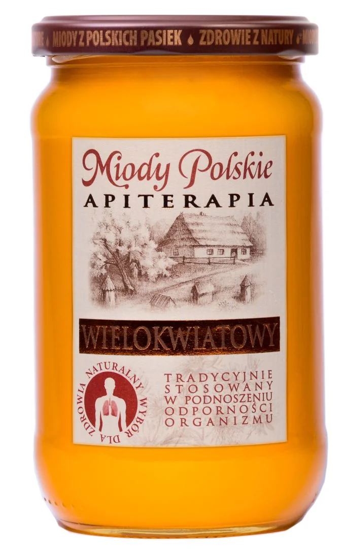 Miody Polskie, Miód nektarowy wielokwiatowy, 950 g