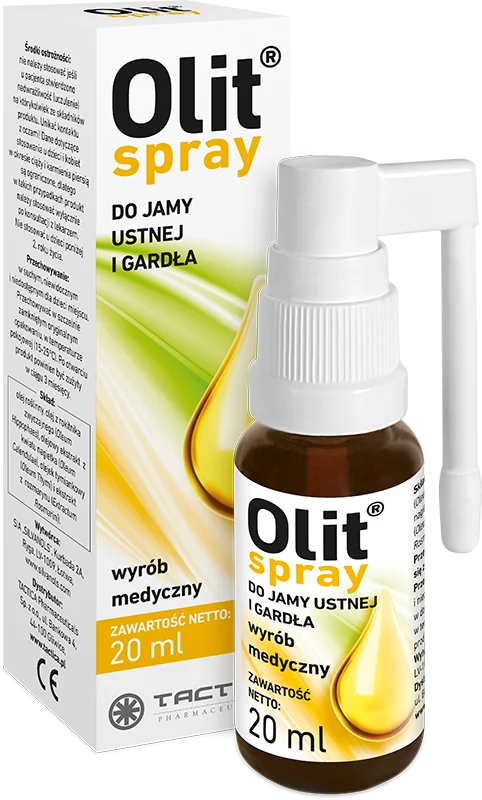 Olit, spray do jamy ustnej i gardła, 20 ml