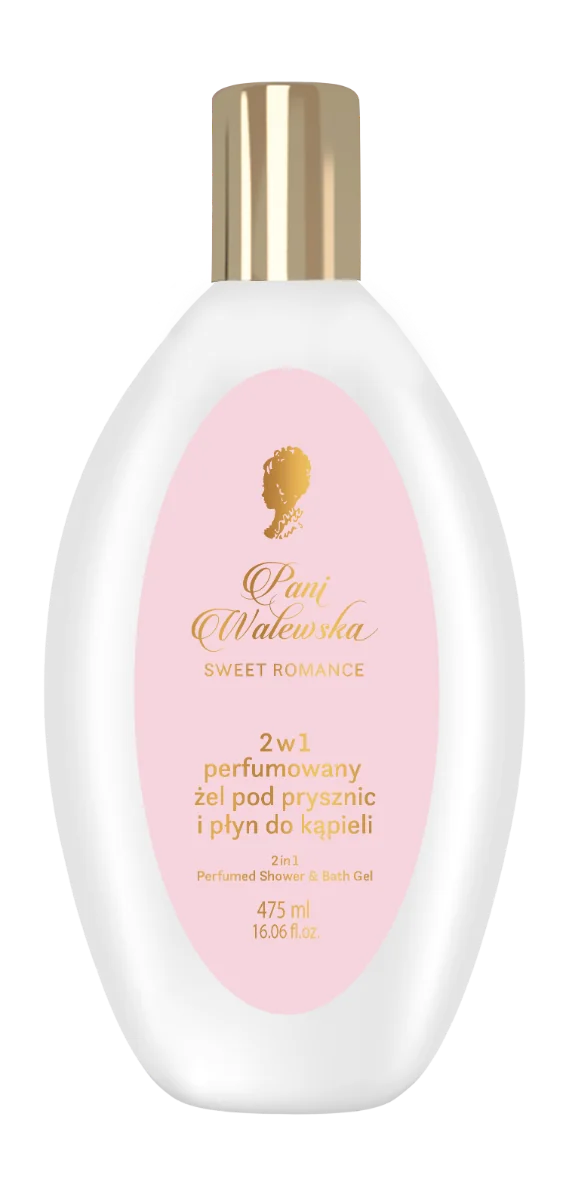 Pani Walewska, perfumowany żel pod prysznic i płyn do kąpieli 2 w 1 Sweet Romance, 475 ml