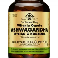 Solgar Ashwagandha wyciąg z korzenia, suplement diety, 60 kapsułek