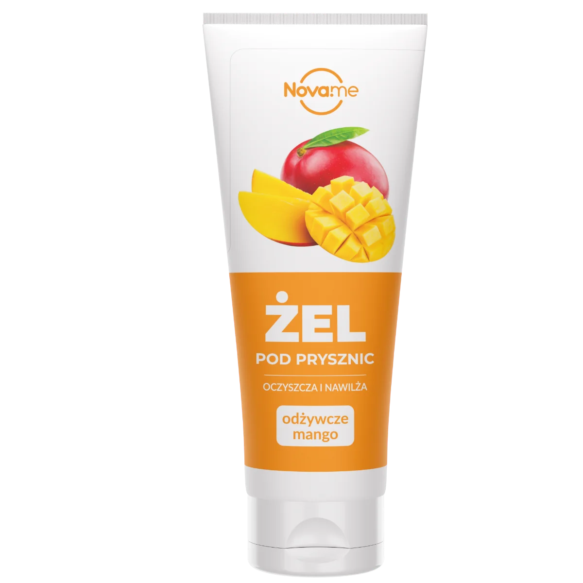 NOVAME, Odżywcze Mango, żel pod prysznic, 250 ml