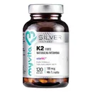 Myvita Silver, witamina k2 mk-7 forte, suplement diety, 100 mcg, 120 kapsułek