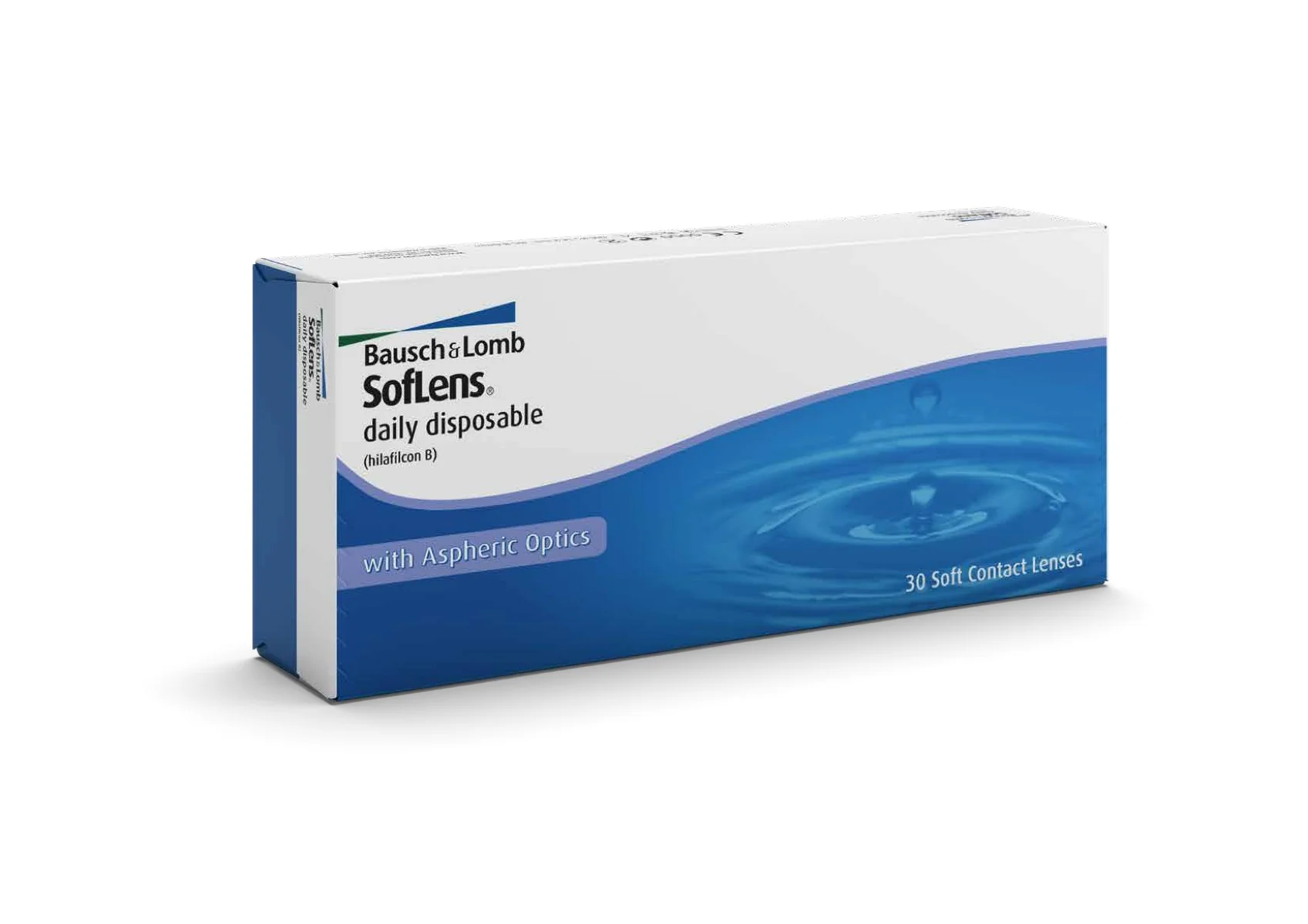 Bausch+Lomb SofLens Daily Disp soczewki kontaktowe jednodniowe -8,50, 30 szt.