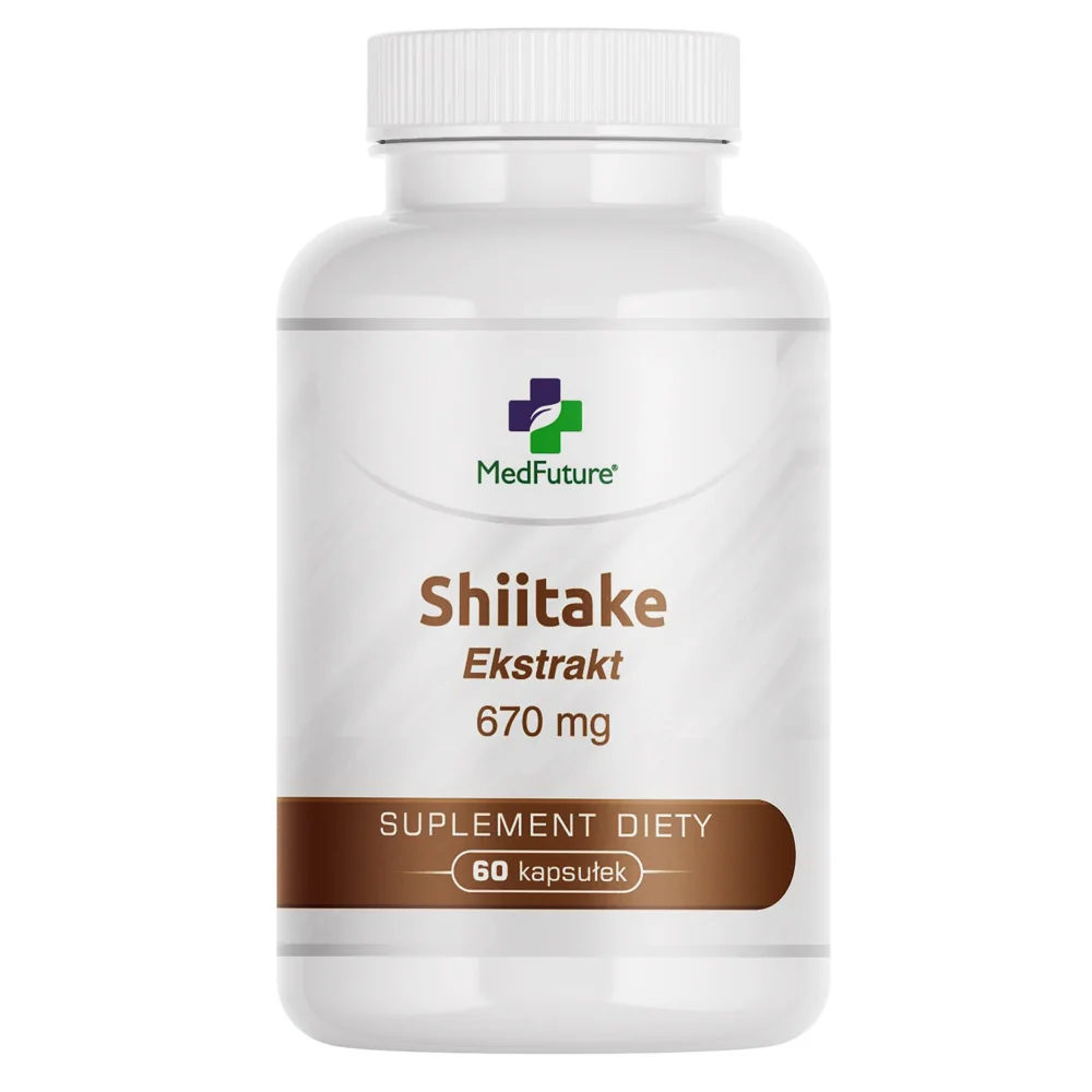 Med Future Shiitake 670 mg 60 kapsułek