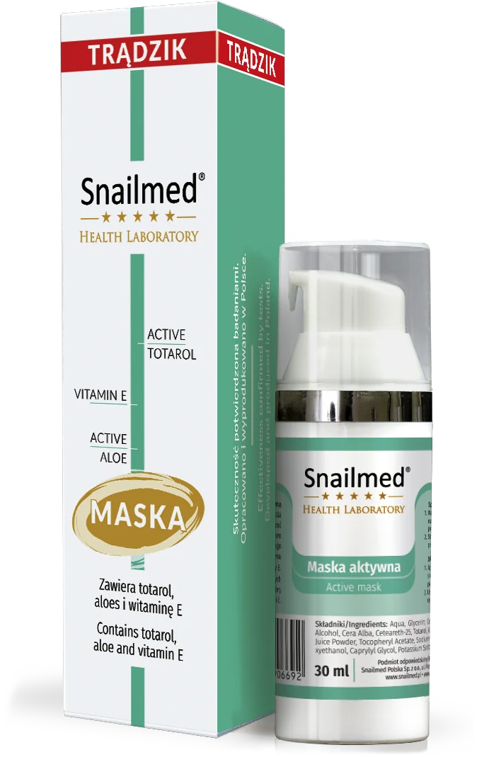 Snailmed, maska lipoaktywna z totarolem, 30 ml