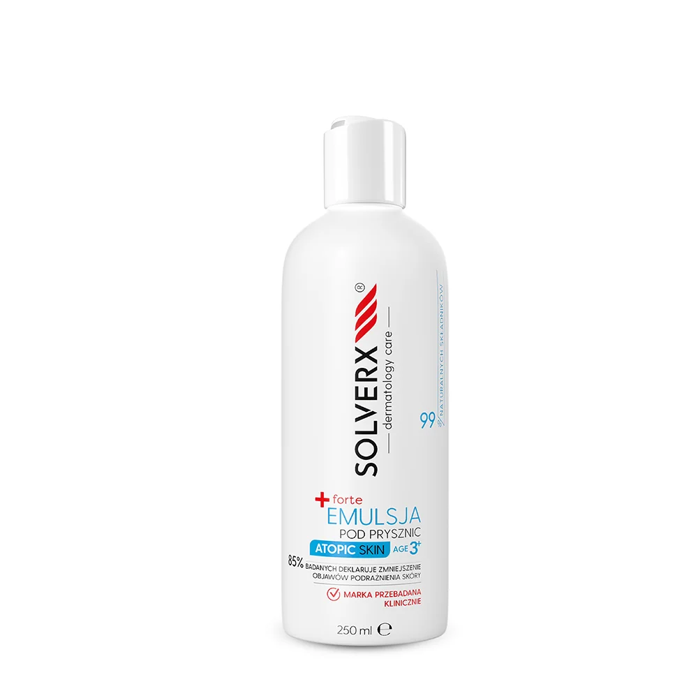 Solverx Atopic Skin Forte, emulsja pod prysznic, 250 ml