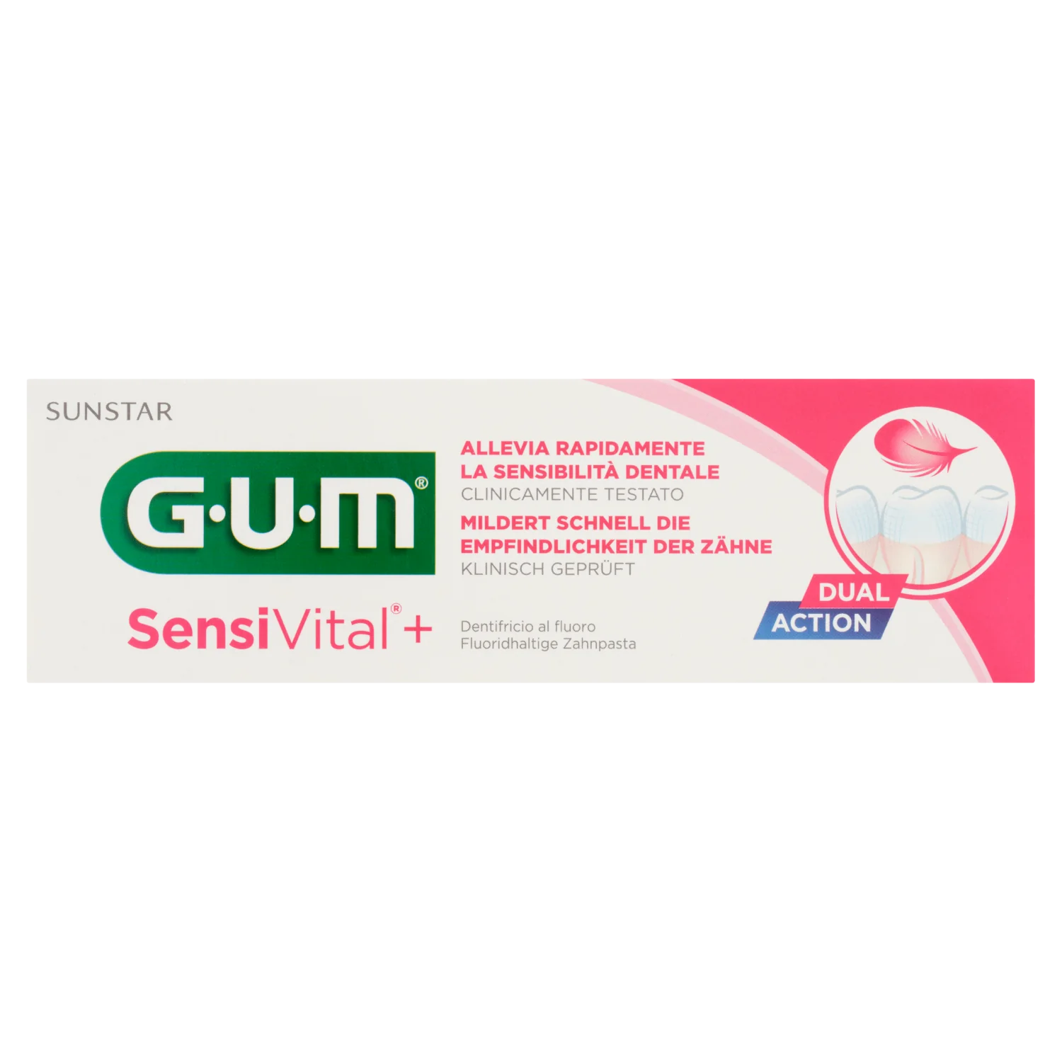 Sunstar Gum SensiVital+, pasta do zębów nadwrażliwych, 75 ml